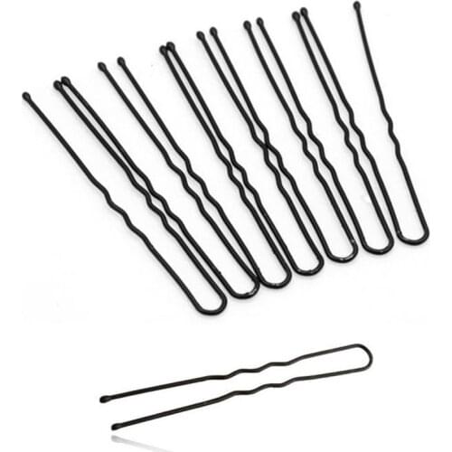 20pcs/lot Vintage Bridal Hair Clips Rose Black Color Hair Pins Haircllip for Hair Jewelry DIY Making Findings 6cm Length