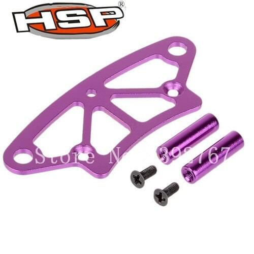 1 Set 102058 02009 122058 Aluminum Front Bumper HSP 1/10th 4WD Nitro Car RC Up Parts