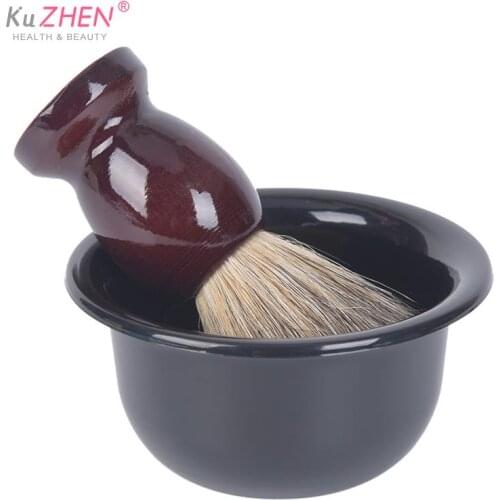Mens Shaving Bowl Soap Mug Cup Barber Shaving Brush Bowl Face Cleaning Tools Holder Male Shaving Appliance
