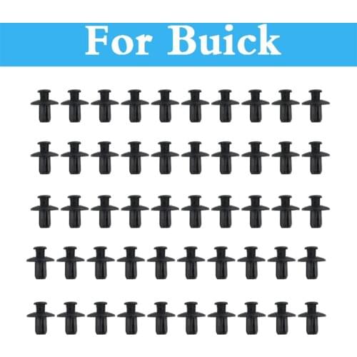 8mm Car Plastic Rivet Fasteners Bumper Mudguard Expansion Clips For Buick Excelle LaCrosse LeSabre Century Encore Enclave
