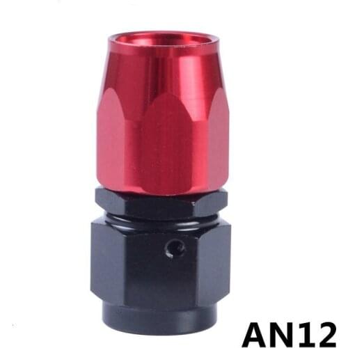 AN12 Anoized Aluminum Enforced Hose End 0 45 Degree Oil Fuel Line Fitting Adapter Hose End Oil Cooler Parts Car Connector