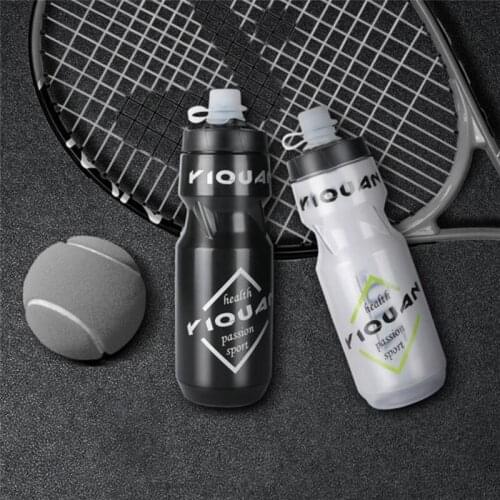 Bicycle Squeeze jet Water Bottle Outdoor Sports Drink Cup Portable Riding Leak-proof PP Drink Sports Water Bottle Sports Water B