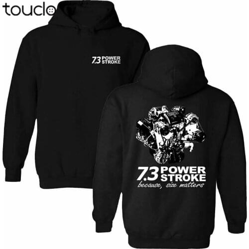 7.3 Powerstroke Hoodie Power Stroke Sweatshirt Diesel Truck Apparel double sided