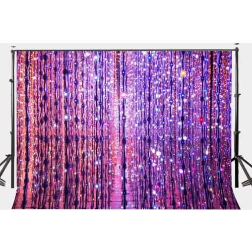 7x5ft Backdrop Colorful Glittering Curtains Photography Background