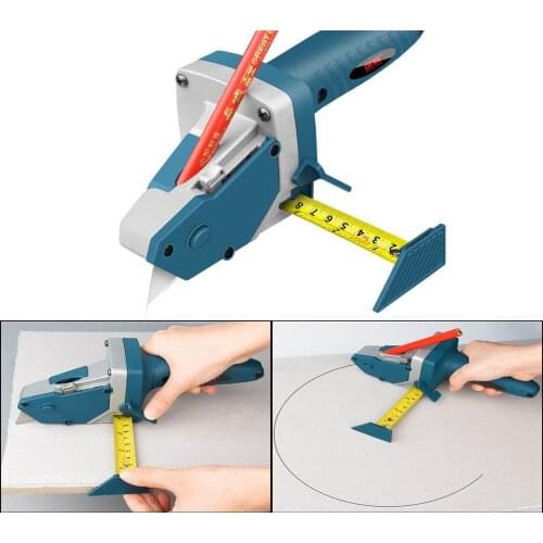 Gypsum Board Cutting tool Drywall Cutting Artifact Tool with Scale Woodworking Scribe Woodworking Cutting board tools