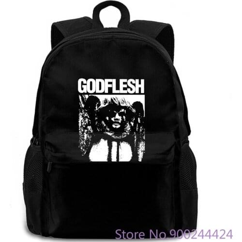GODFLESH PURE INDUSTRIAL METAL MINISTRY KILLING JOKE SCORN NEW BLACK Print Men Brand s backpack
