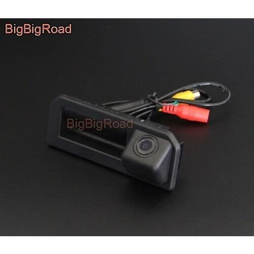 Auto Trunk Handle Camera For Skoda Kodiaq Karoq Kamiq Rapid Superb Fabia 3 2017 2018 2019 CCD Parking Camera Rear View Camera