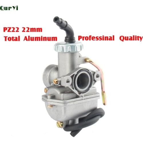 PZ22 22mm Motorcycle Carburetor Carb For 50cc 70cc 90cc 110cc 125cc 135 Fit Kazuma ATV Quad Go Karts Moped SUNL HK110
