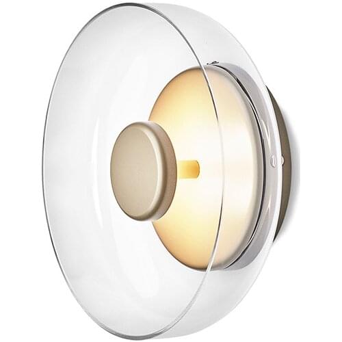 Creative personality modern minimalist bedroom hotel duplex villa aisle corridor wall lamp