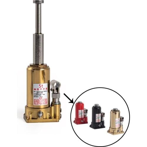 Metal Hydraulic Adjustable Jack Bear Weight 100kg for 1/10 RC Crawler Car TRX4 SCX10 D90 Capra Maintenance Tools Upgrade Parts