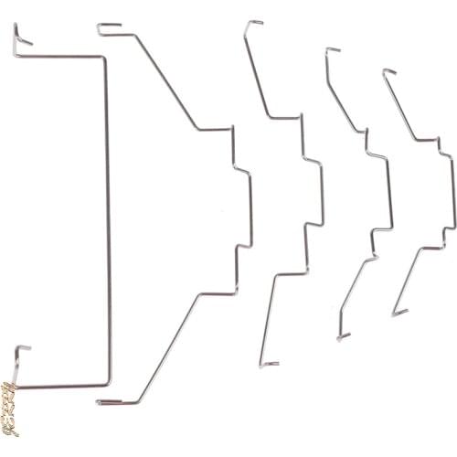 New 1 Pair CPU Radiator Fan Hook Fixing Bracket Fan Buckle Elastic Steel Fan Buckle