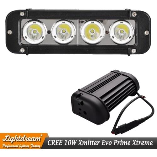 Led light bar 12V 24V Xmitter EVO Prime Xtreme car led bar 4x4 barra led motorcycle Narrow Beam 10w spot Led driving lights x1pc