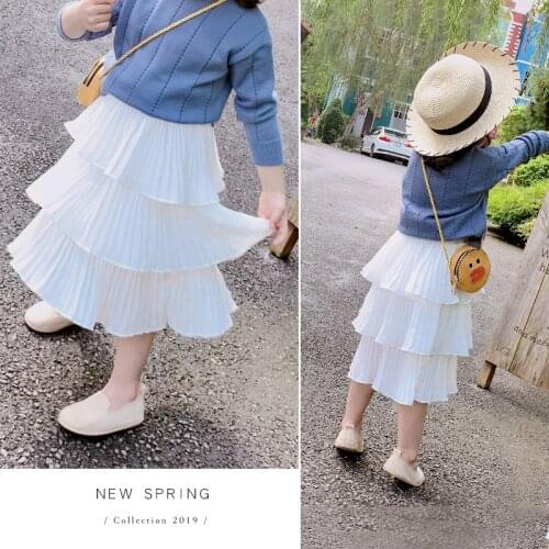 Thunderers Baby Girls Tutu Cake Skirt Kids Ball Gown 2020 Summer Autumn Solid Skirt Faldas Girls Princess Skirt Child Clothes