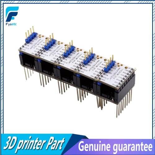 5pcs/set TMC2130 V1.1 Stepstick Stepper Motor Driver For SPI Function With Heat Sink Step Stick Protector VS TMC2130 V1.0