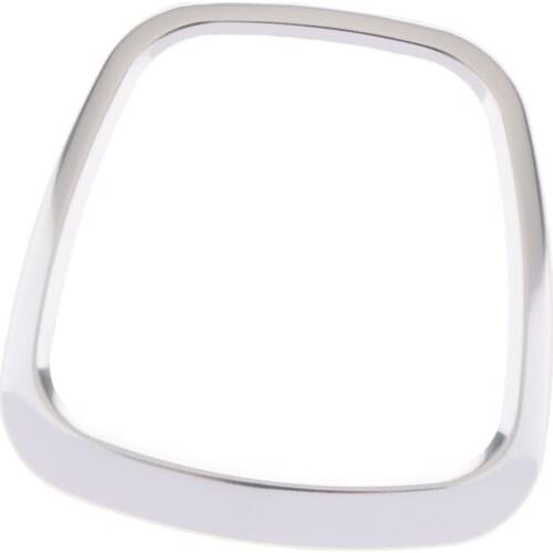 Glossy Aluminium Steering Wheel Insert Badge Cover Sticker for Audi A4L/A6L/Q3/Q5 (97x10mm)