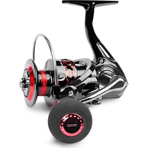 FS2000-7000 Spinning Reel 5.0:1/4.7:1 Metal Ball Grip Spool Coil Saltwater Fishing Reel