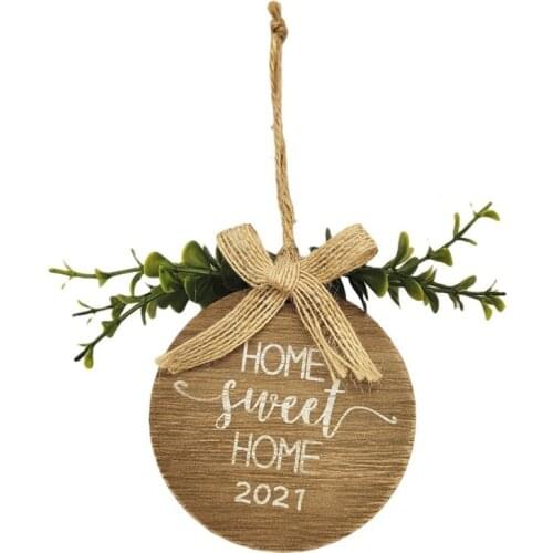 Wooden Craft Pendant Beautiful and elegant, artistic style, decorative boards, ornaments, holiday items, home essentials cool