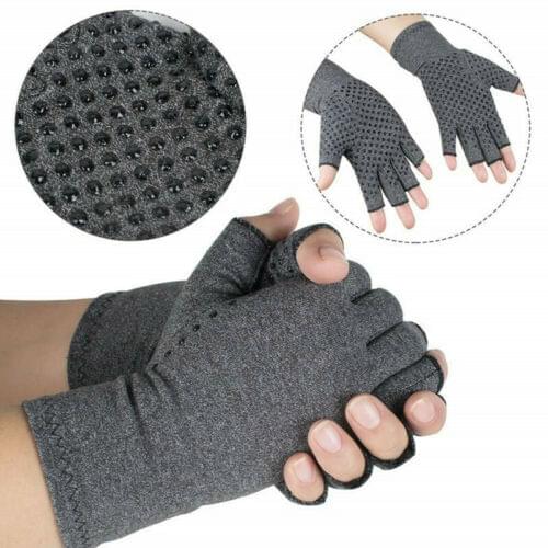 Magnetic Anti Arthritis Compression Gloves Hand Support Pain Relief Sprain Brace