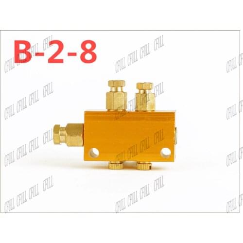 Oil distributor 2way/3way/4way/5 way Adjustable oil discharge Automatic Lubrication pump oil separator /Alloy