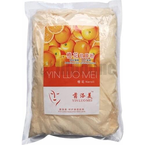 Orange Blossom Modeling Peel Off Mask Powder Bright Skin Tone Mask Vitamin C Tender White Water Supplement 900g Beauty Salon