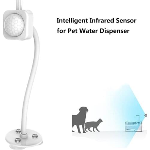 Pet Cat Drinking Fountain Intelligent Infrared Radar Sensor Automatically Water Out and Shut Down The Drinking Fountain