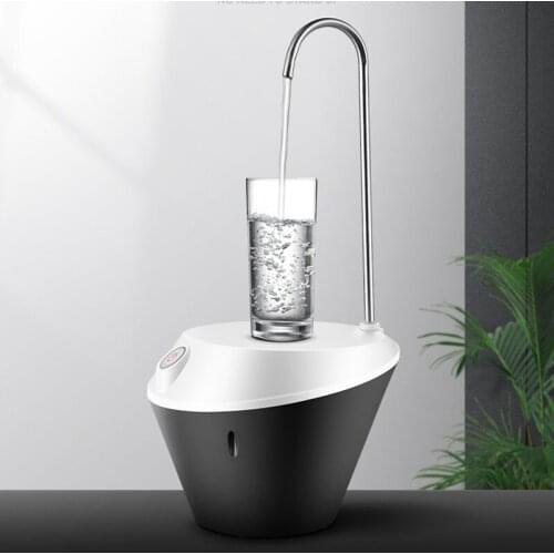 Portable Electric Dispenser Automatic Pumping Rechargeable Home Bottled Water Pump