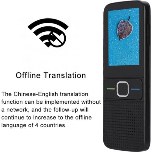 Smart portable voice translator Support Speech Recognition Photo Translation Travel Real-time language translator