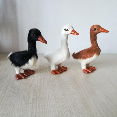 Real life toy wild duck hard modelabout 13x12cm,polyethylene&furs duck prop handicraft home decoration baby toy Xmas gift b1069