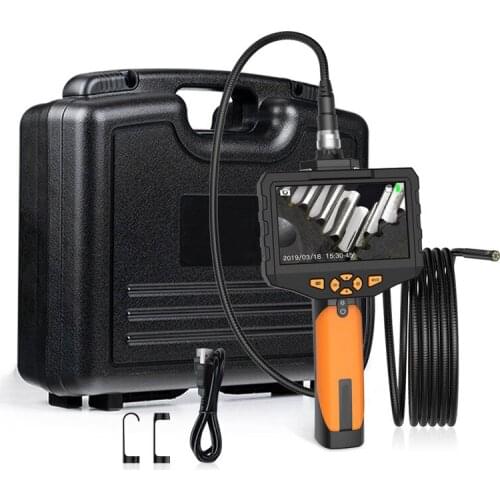 4.5 inches Handheld industry endoscope For pipeline cars Snake Hard endoscope