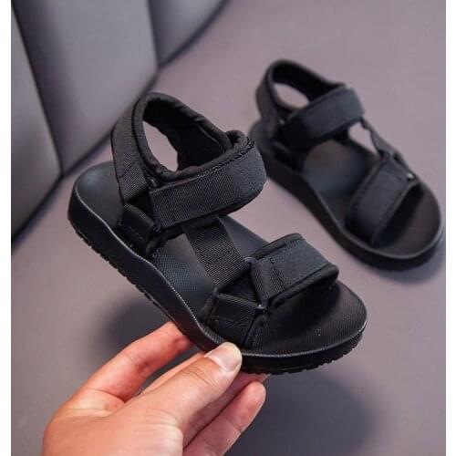 Boys Sandals Summer Kids Shoes Fashion Light Soft Flats Toddler Baby Girls Sandals Infant Casual Beach Children Shoes Outdoor