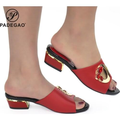 2020 NEW PVC Peep Toe Mid Heel Slippers Summer Fashion Slip On Heels Slides Women Mules