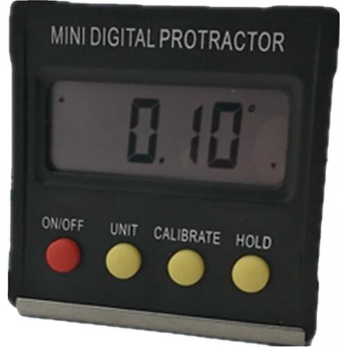 Mini Digital Display Inclinometer Angle Level Spirit Level Angle Box Protractor Angle Meter Neutral / Slope Meter 360degree