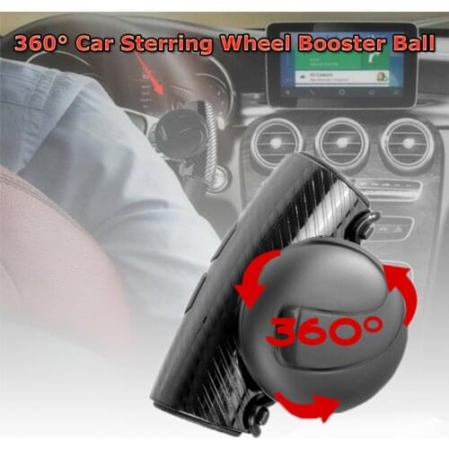 Universal 360° Car Steering Wheel Knob Ball Car Steeringbooster Power Steering Handle Booster Strengthener Auto Spinner Knob