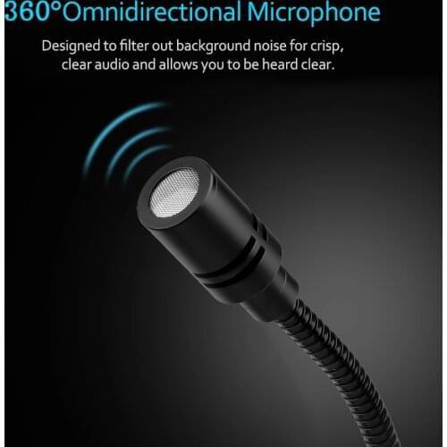 USB 2.0 Microphone Portable Adjustable MIC Mini Anti-Noise Audio Adapter for Laptop/Notebook/PC/MSN/Skype #4/87