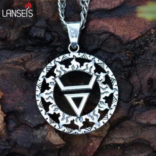 1pcs Veles symbol.Weles.Slavic wealth talisman pendant Ancient slavic talisman pendant jewelry pagan men necklace