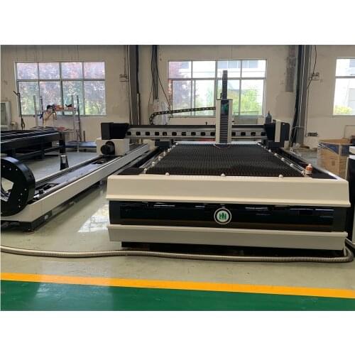 High power Raycus IPG fiber laser cutting machine 1000w fiber laser cutter for CS SS Al