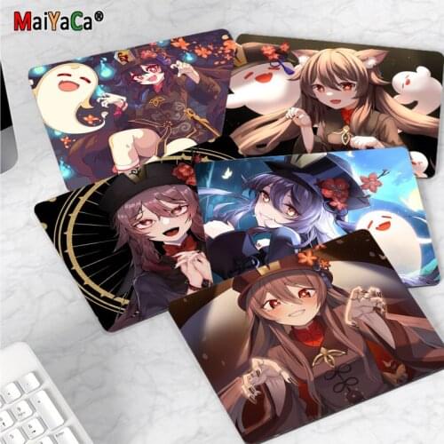 High Quality Hu Tao Genshin Impact Customized laptop Gaming mouse pad Smooth Writing Pad Desktops Mate gaming mouse pad