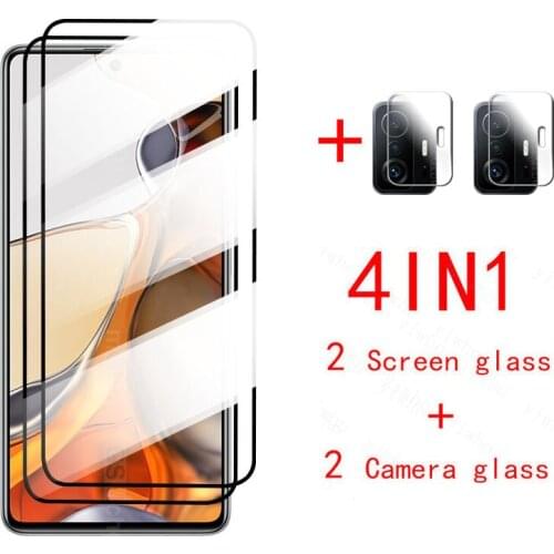 Camera Tempered Glass For Xiaomi Mi 11T Pro Glass Screen Protector Xiomi Mi11 11 T Mi11T 11TPro Phone Protective Case Cover Film