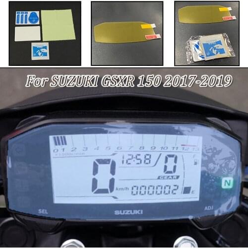 GSXR 150 moto Cluster Scratch Protection Film Instrument Dashboard Cover Guard TPU Blu-ray for SUZUKI 2017-2019 GSXR 150