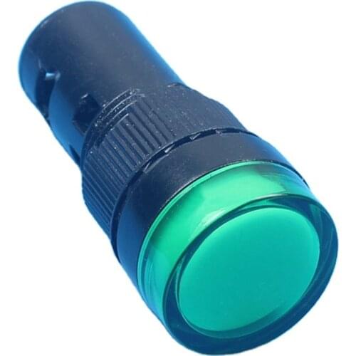 1Pcs 16mm AD16-16DS Led Signal Light Pilot Indicator Lamp 6V 12V 24V 48V 110V 220V Red Green Blue White Yellow