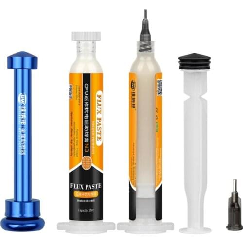 10cc Lead/Halogen-Free Solder Flux No-Clean High-Activity Welding Paste Soldering Advanced Flexible Rosin For PCB BGA Repair