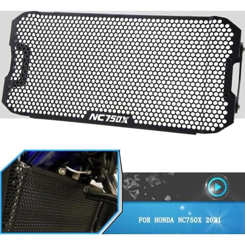 Motorcycle Accessories Aluminum Radiator Grille Guard Protector Grill Cover Protection For Honda NC750X NC 750 X nc750 x 2021