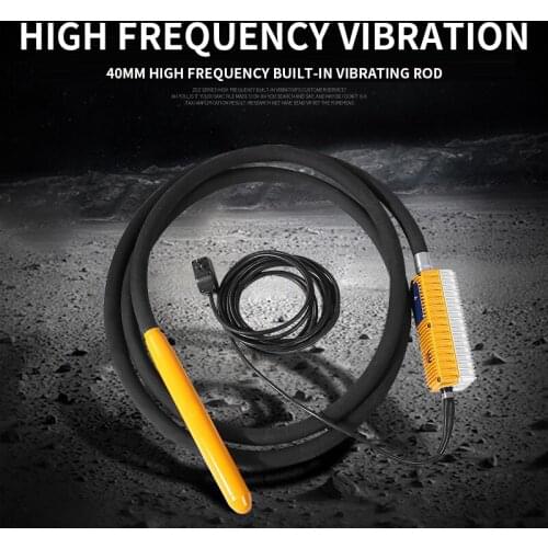 Silent concrete vibrator ZDZ-40 built-in high-frequency plug-in vibrator silent vibrator concrete vibrator