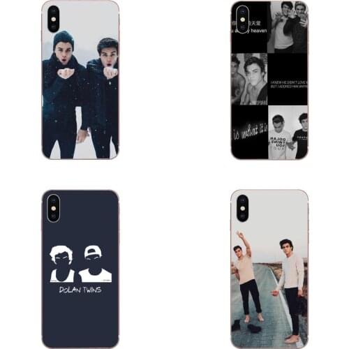 TPU Phone Dolan Twins Grayson Ethan Colorful For Xiaomi Mi A1 A2 A3 CC9 CC9E 9T mi10 mi9 mi8 pro lite SE