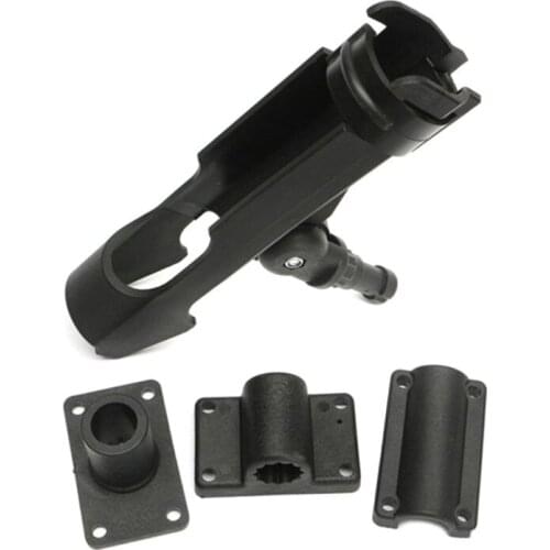 Fishing Boat Rods Holder 360 Degree Rotation Adjustable Gasket Kayak Canoe Fixer