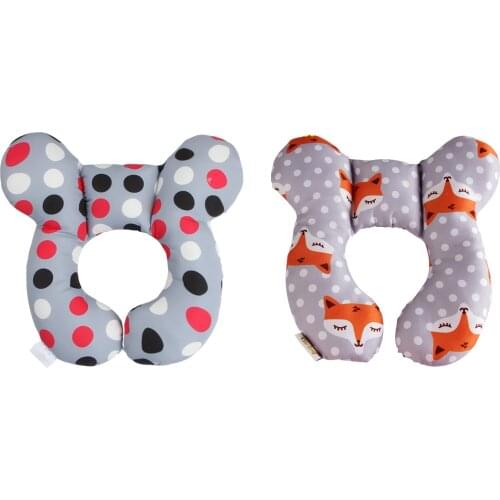 Baby U-shaped Pillow Soft Nursing Pillow Neck Support Baby Car Seat Stroller Baby Head Body Cushion Infant Pillow