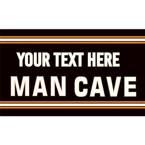 CustPrint Man Cave Flag Banner Digital Printing Your Text Can Help Design for Davison Man Cave Flags And Banners