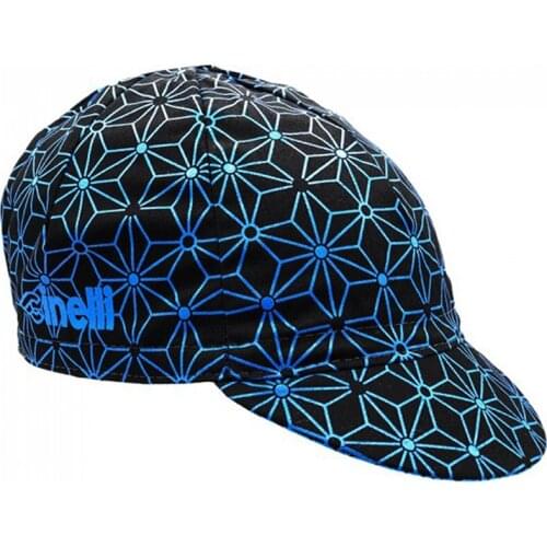 New Classical Lattice Cycling Caps Man And Woman Gorra Ciclismo Orolling Blue Lines Star