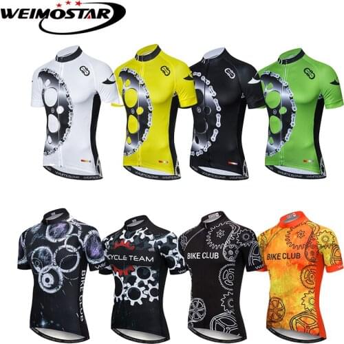 Gear Shirt Weimostar Men Cycling Jersey downhill jersey Bike Bicycle Clothing Ropa Ciclismo mtb Bicycle Maillot Ciclismo