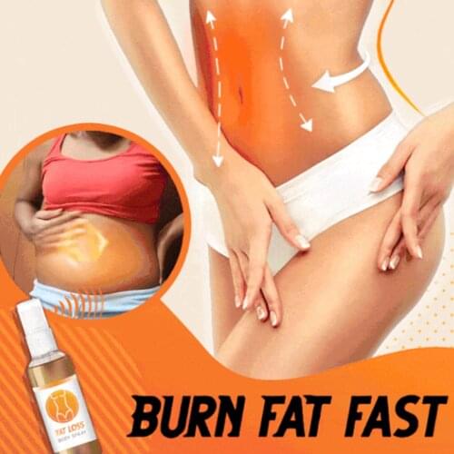 10ml Fast Fat Burning Slimming Spray Weight Loss Essential oil Spray Ultra Absorption Cellulite Removal for Arm Buttocks Abdomen